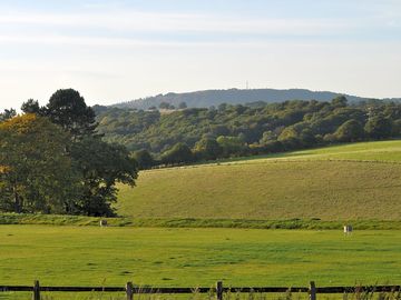 Views overlooking the wrekin