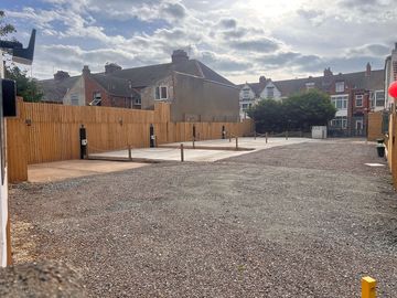 Parking bays 1 - 5 facing high brighton street