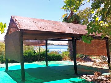 Pitches with shelter