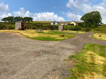 Access track and pitches