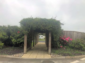 Pedestrian entrance to the touring pitches (added by manager 09 jul 2020)