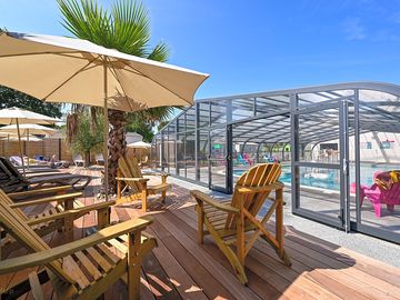Terrasse et transats