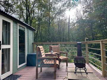 Hut deck