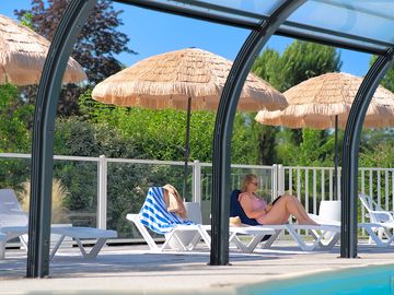 Sun terrace around the pool