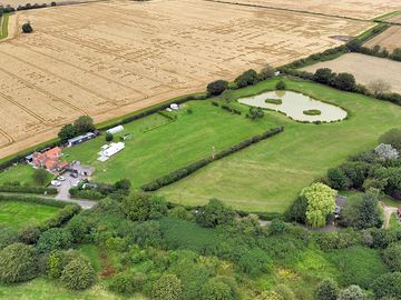 Countryside setting large grassy pitches.