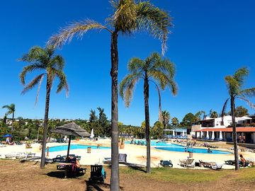 Swimming pool and sun deck