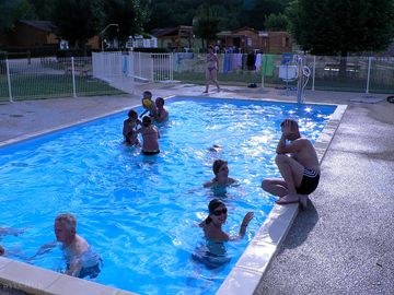 The swimming pool