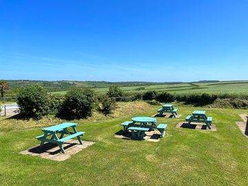 Picnic tables