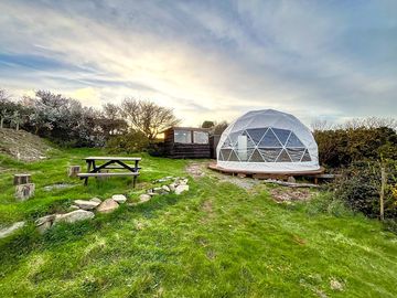 A glamping geodome (added by manager 04 apr 2024)