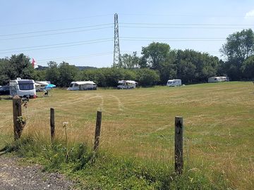 Plenty of space around the field