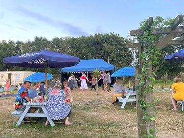 Riptides beer garden