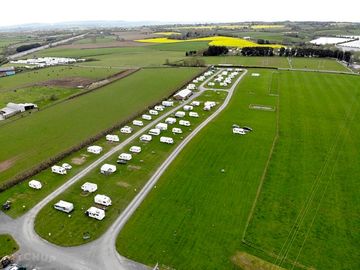 Aerial view of site
