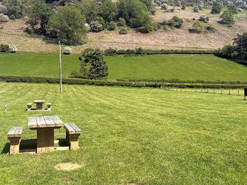 Picnic tables in the camping field (added by manager 30 may 2023)