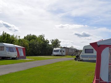Hardstanding and grass pitch