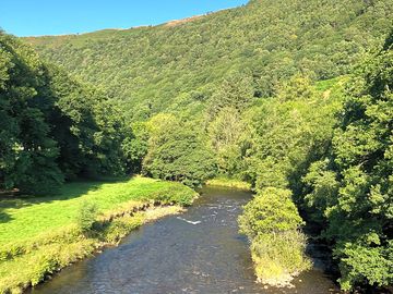 Campsite views from the river (added by visitor 30 aug 2022)