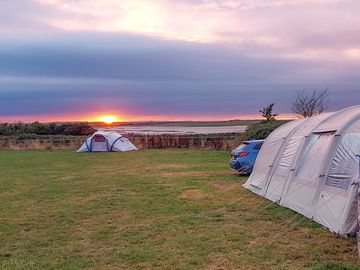 Visitor image of the sunset over skern - from skern lodge campsite aug 22