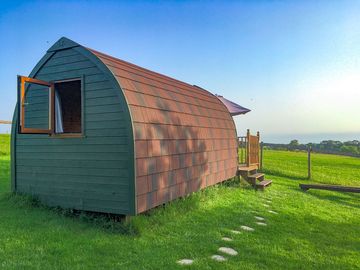 Visitor image of the pod and it's view