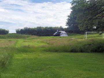Long grass in between pitches