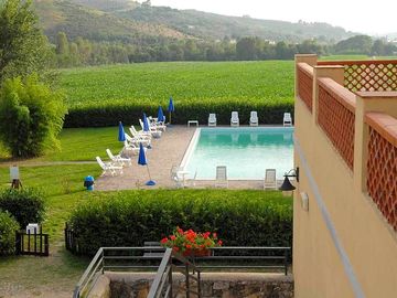 Swimming pool and sun terrace
