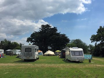 Caravan pitches