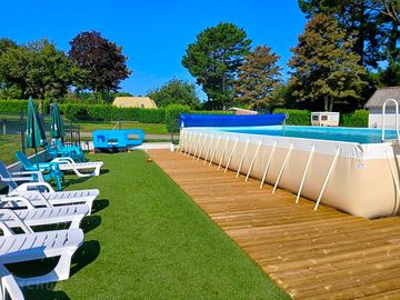 Espace piscine chauffée, pataugeoire