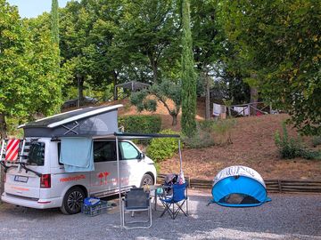 Camper pitch