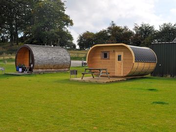 Stay in one of the pods if you want the luxury of a real bed
