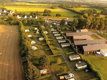 Aerial view of the site