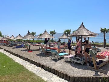 Beach area.