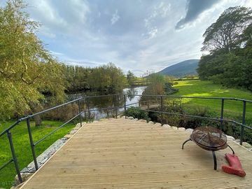 The lily pod deck, with a view over the pond (added by manager 30 jan 2024)