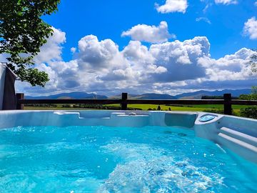 View from the hot tub
