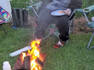 Toasting marshmellows