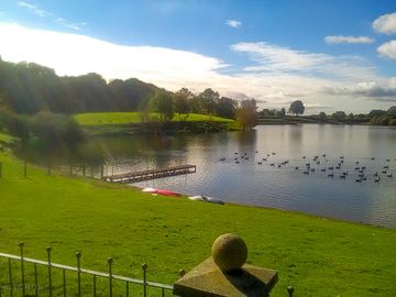 Lake on site