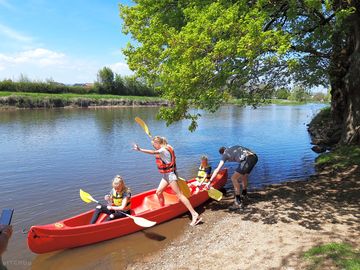 Canoe hire, great way to spend the day