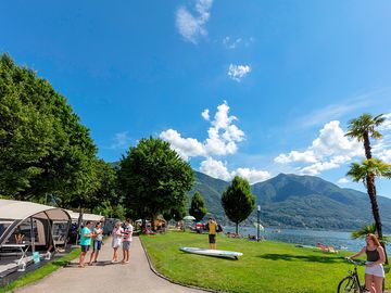 Lake and mountain views