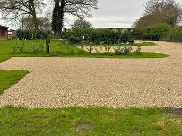Fully-serviced gravel touring pitch