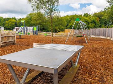 Play area and table tennis