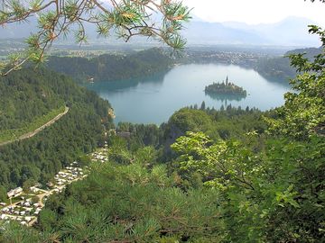View across the site from mala osojnica hill