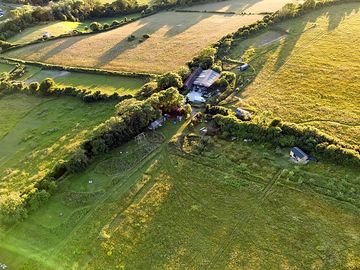 The spacious pitches from a skylark perspective
