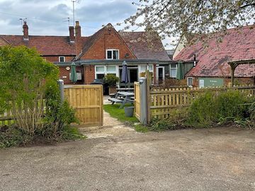 Rear entrance to the pub
