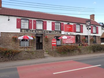 The front of the pub