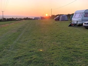 The grass pitches at sunset (added by manager 29 jul 2021)