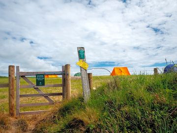 Gate into the field