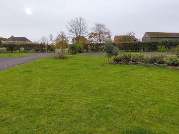 View back towards the main gate