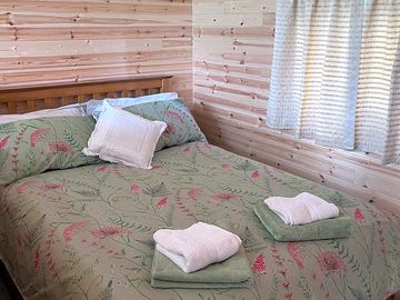 Bedding and towels provided