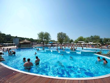 The swimming pool