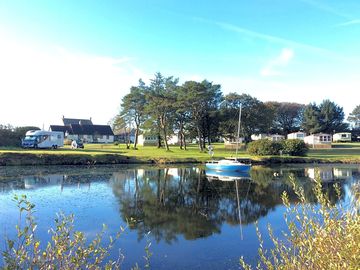 Great views from across the lake