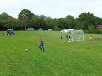 Space for kids to play in the field