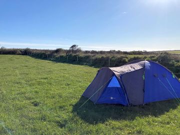 One tent testing out the site for the summer (added by manager 13 apr 2021)