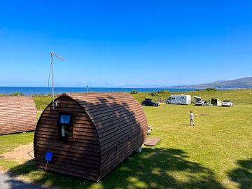 View from the cwt gwril pod